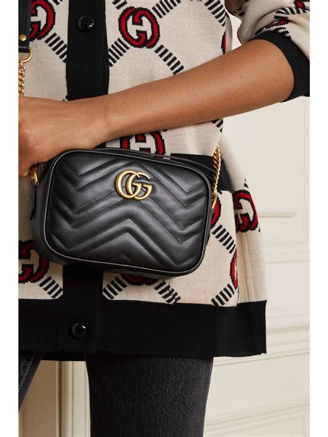 gucci marmont camera bag what fits|Gucci Marmont large shoulder bag.